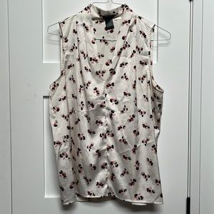 Ann Taylor Sleeveless Blouse